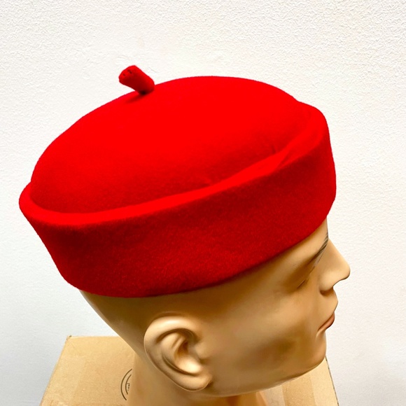 Igbo Cap, Traditional Cap, Igbo Nze Cap, Traditional Cap, Nigerian Red Cap - Picture 1 of 3